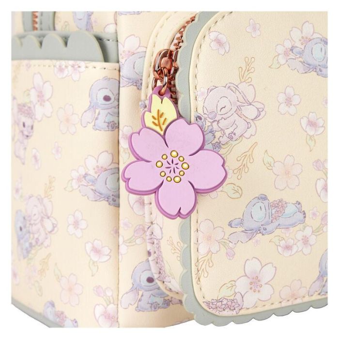 Mochila Cherry Blossom Stitch Disney Loungefly 26cm 2