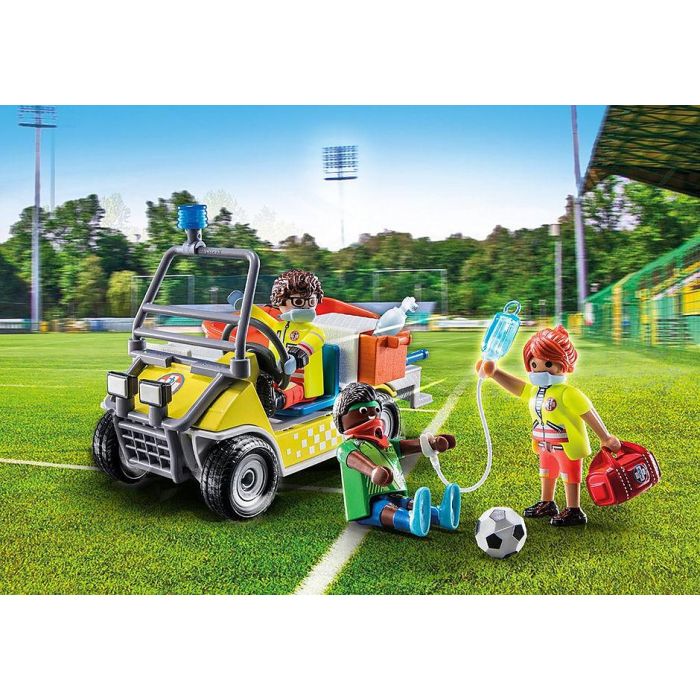 Playmobil Coche Rescate con 3 Figuras, Camilla y Accesorios para Misiones de Rescate 0 Playmobil Coche Rescate con 3 Figuras, Camilla y Accesorios para Misiones de Rescate 0
