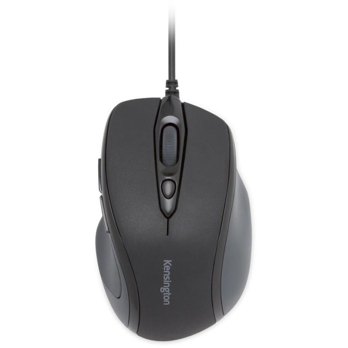 Kensington Ratón Pro Fit Óptico Mediano con Cable USB 1000 DPI, 5 Botones, Navegación Adelante/Atrás, Color Negro 1 Kensington Ratón Pro Fit Óptico Mediano con Cable USB 1000 DPI, 5 Botones, Navegación Adelante/Atrás, Color Negro 1