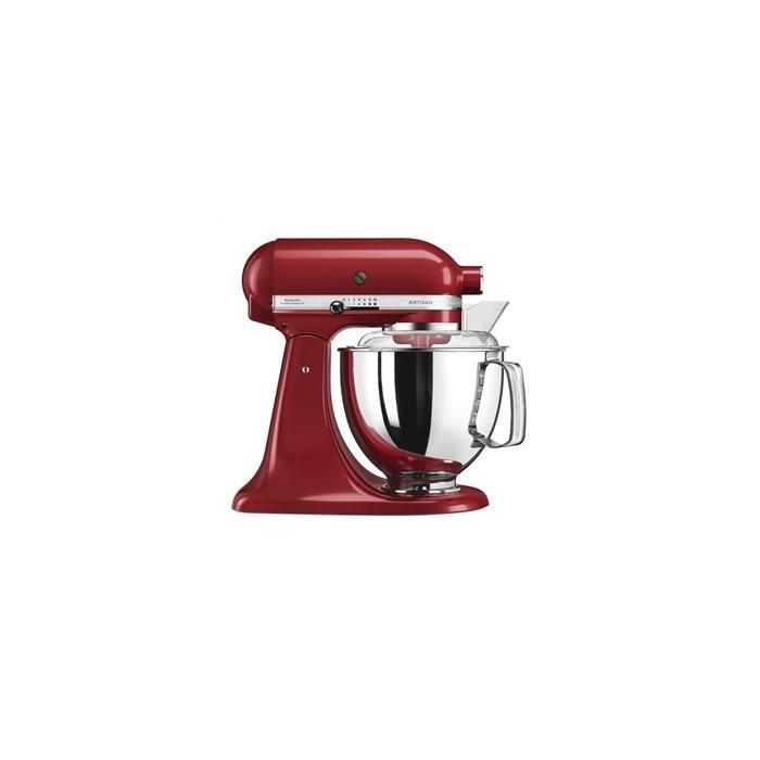 Kitchenaid Robot Línea Artisan 5KSM175 PS EER Rojo 4,8L Robot de Cocina Doméstico de Alto Rendimiento con Acción Planetaria