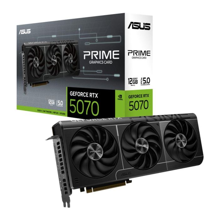 Asus Tarjeta Gráfica GeForce RTX 5070 12 GB GDDR7 PCI Express 5.0 7680 x 4320 píxeles AAAPO46435 4 Asus Tarjeta Gráfica GeForce RTX 5070 12 GB GDDR7 PCI Express 5.0 7680 x 4320 píxeles AAAPO46435 4