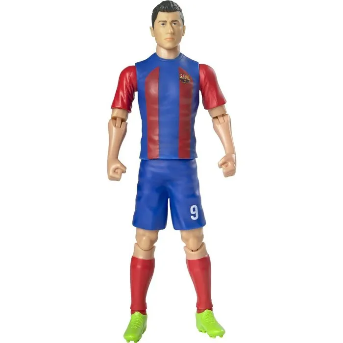 Megableu Figura Articulada Lewandowski FC Barcelona 20 cm, Idioma Francés, MEG3760046781888