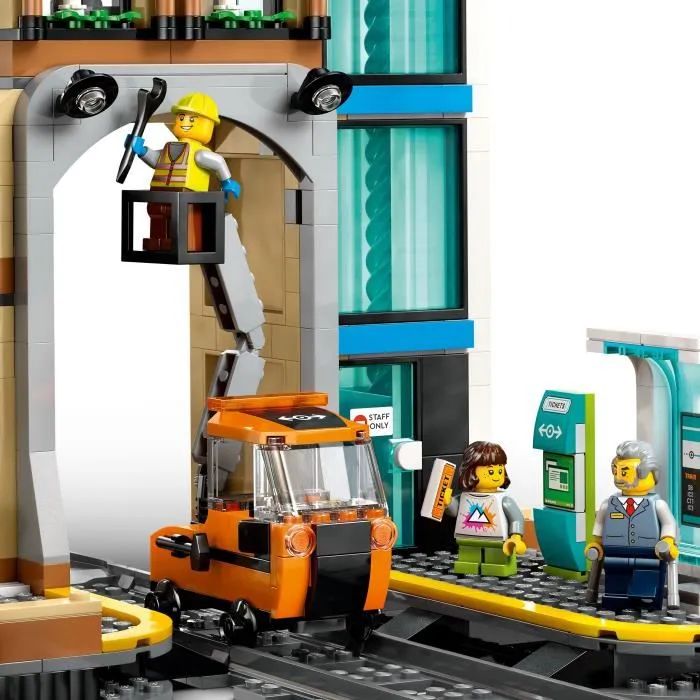 Lego 60469 Estación Central Set de Construcción para Niños y Niñas de 7 Años en Adelante