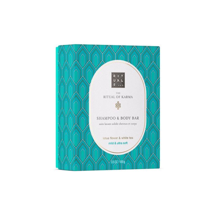 Rituals The Ritual Of Karma Shampoo & Body Bar 100 gr 1 Rituals The Ritual Of Karma Shampoo & Body Bar 100 gr 1
