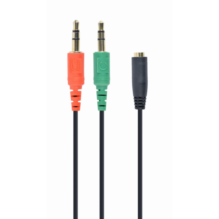 Gembird CCA-418 cable de audio 0,2 m 3,5mm 2 x 3.5mm Negro, Verde, Rojo Gembird CCA-418 cable de audio 0,2 m 3,5mm 2 x 3.5mm Negro, Verde, Rojo