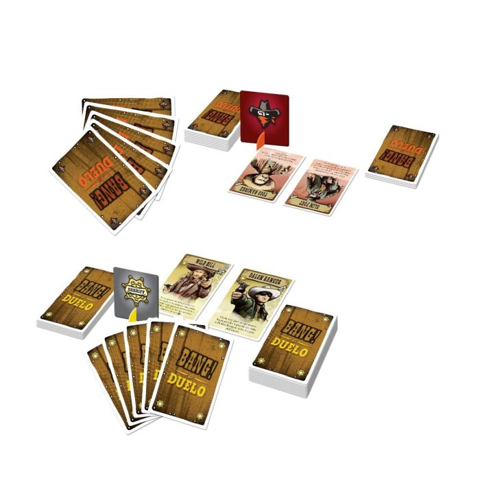Asmodee Juego de Mesa Bang! El Duelo - Juego de Cartas para 2 Jugadores, Duración 30 Minutos, Español, desde 8 años