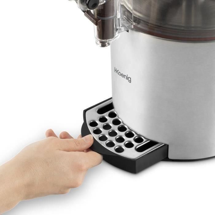 Dispensador de chocolate caliente - H.Koenig - SHK800 - 3 L - 1200 W - Acero inoxidable 4 Dispensador de chocolate caliente - H.Koenig - SHK800 - 3 L - 1200 W - Acero inoxidable 4
