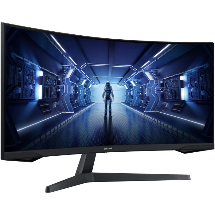 Samsung Monitor Odyssey G5 C34G55TWWP Curvo 34'' Ultra WQHD (3440x1440) 144Hz 1ms HDMI DisplayPort VESA Negro 12