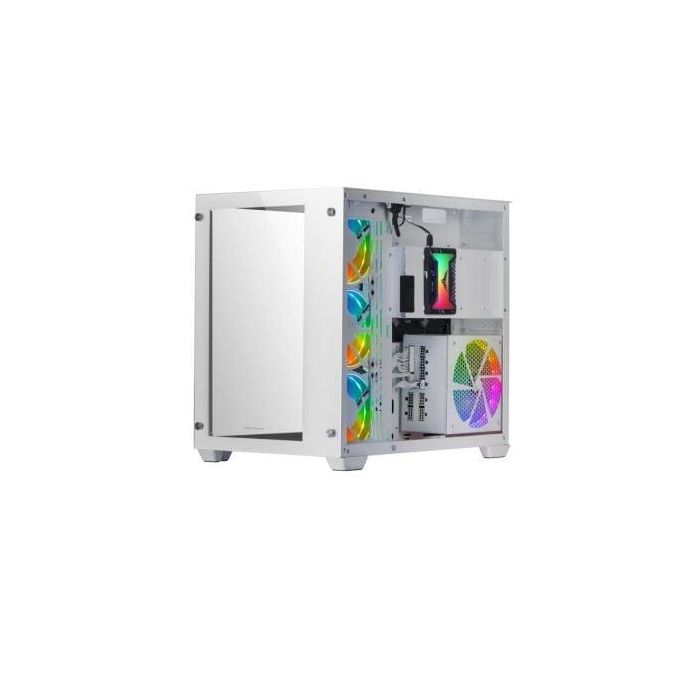 Mars Gaming MCV3W Caja Gaming Torre Premium XXL E-ATX Blanca con Doble Cristal Templado, Estructura Modular y Refrigeración Líquida 2 Mars Gaming MCV3W Caja Gaming Torre Premium XXL E-ATX Blanca con Doble Cristal Templado, Estructura Modular y Refrigeración Líquida 2