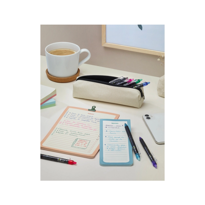 Pilot Bolígrafo Frixion Point Clicker Borrable 0.5 mm Rojo Tinta Gel Retráctil 1