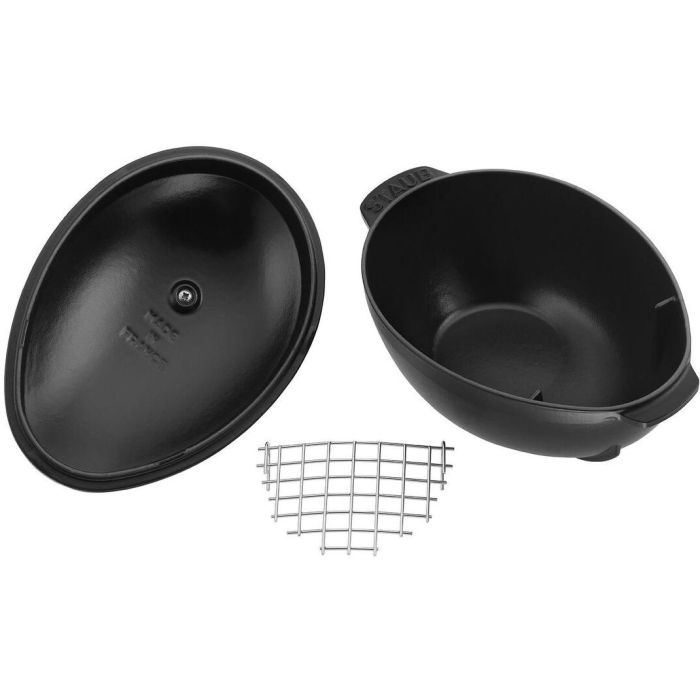 Staub Muscheltopf 25 cm schwarz 5 Staub Muscheltopf 25 cm schwarz 5