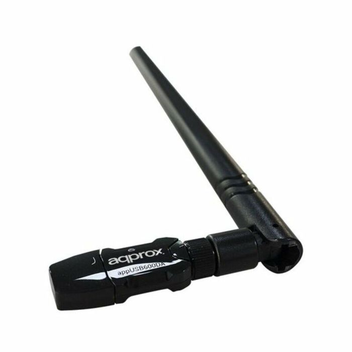 Adaptador USB Wifi approx! APPUSB600DA Negro 2 Adaptador USB Wifi approx! APPUSB600DA Negro 2