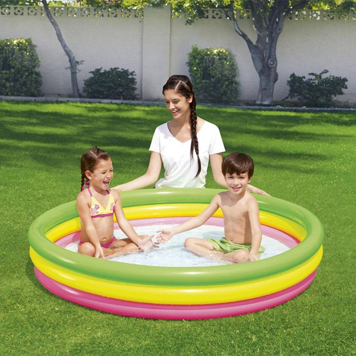 Bestway Piscina Hinchable 3 Aros Suelo Acolchado 152x30 cm +2 Años Jardin 51103 1 Bestway Piscina Hinchable 3 Aros Suelo Acolchado 152x30 cm +2 Años Jardin 51103 1
