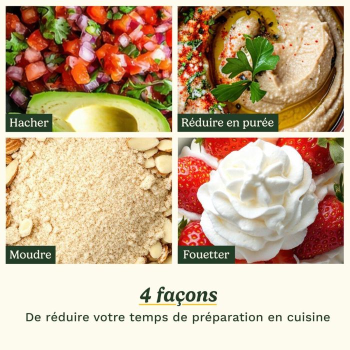 Cuisinart Picadora Eléctrica CCH32E Pixie Chopper - 250 W - 0,7 L - Gris 4 Cuisinart Picadora Eléctrica CCH32E Pixie Chopper - 250 W - 0,7 L - Gris 4