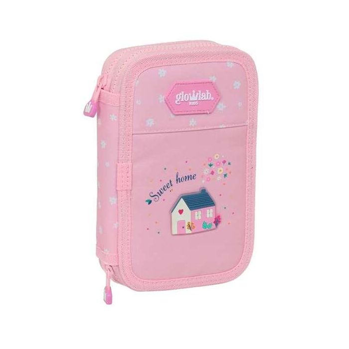 Plumier Doble Glow Lab Sweet home Rosa 12.5 x 19.5 x 4 cm (28 piezas) 0 Plumier Doble Glow Lab Sweet home Rosa 12.5 x 19.5 x 4 cm (28 piezas) 0