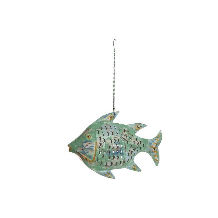 Decoracion Mediterraneo DKD Home Decor Turquesa Amarillo 17 x 39 x 63 cm (2 Unidades) 4 Decoracion Mediterraneo DKD Home Decor Turquesa Amarillo 17 x 39 x 63 cm (2 Unidades) 4