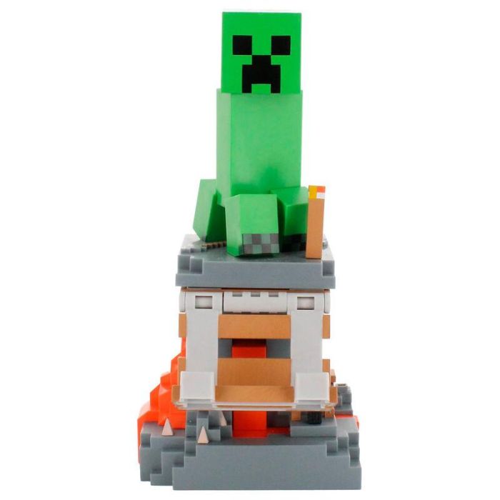 Cable Guy Soporte Creeper Minecraft 20cm para Mandos y Teléfonos PlayStation, Xbox, iPhone