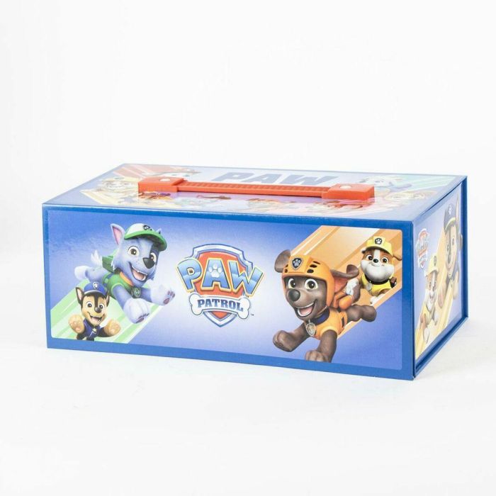 Cerdá Set Papelería Coloreable Maletín Paw Patrol para Niños, 26x10x13 cm, Edad +3 años, Color Azul 2