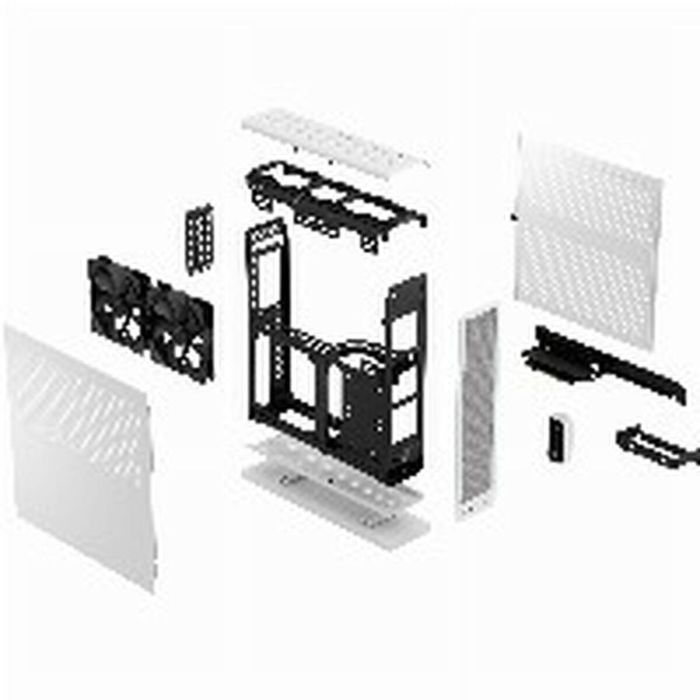Fractal Design FRA1690884278854 Caja Mini Torre Ridge White mITX PCIe 4.0 Blanco 23 Fractal Design FRA1690884278854 Caja Mini Torre Ridge White mITX PCIe 4.0 Blanco 23