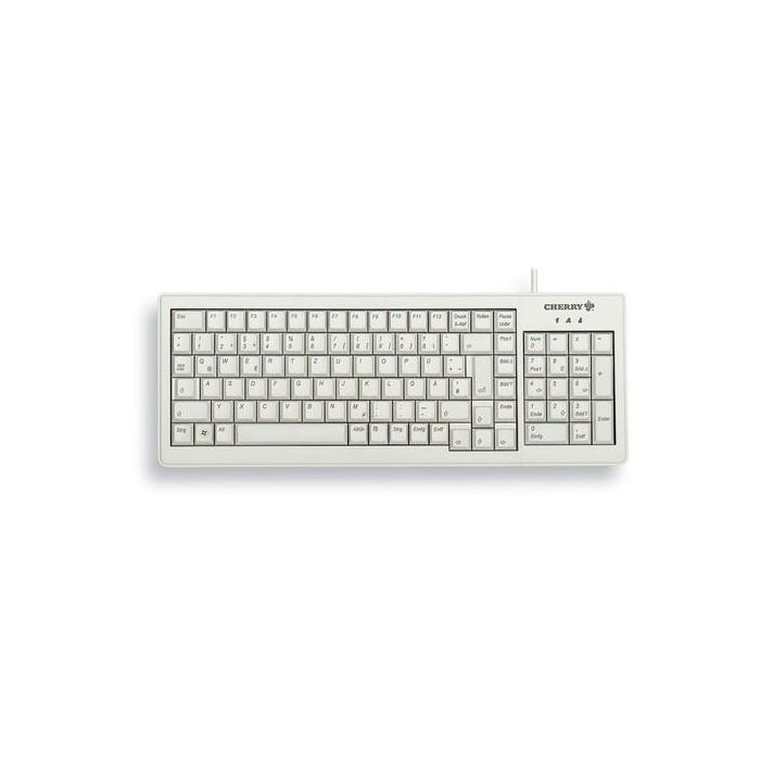 Cherry G84-5200 XS Teclado Completo USB con Cable QWERTZ Alemán Gris para Hogar