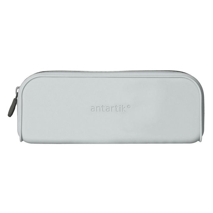 Estuche Portatodo Antartik Prisma Silicona Soft Rectangular 185x50x75 mm Gris