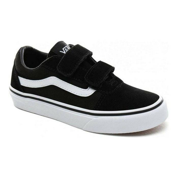 Zapatillas Casual Niño Vans Ward V Negro Velcro 5 Zapatillas Casual Niño Vans Ward V Negro Velcro 5