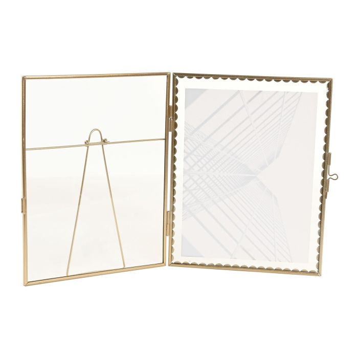 Marco Foto 15X20 Glam DKD Home Decor Dorado 1 x 23 x 18 cm (4 Unidades) 2