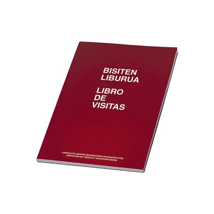 Libro Contabilidad A4 Nº 98 Visitas Euskera/Castellano