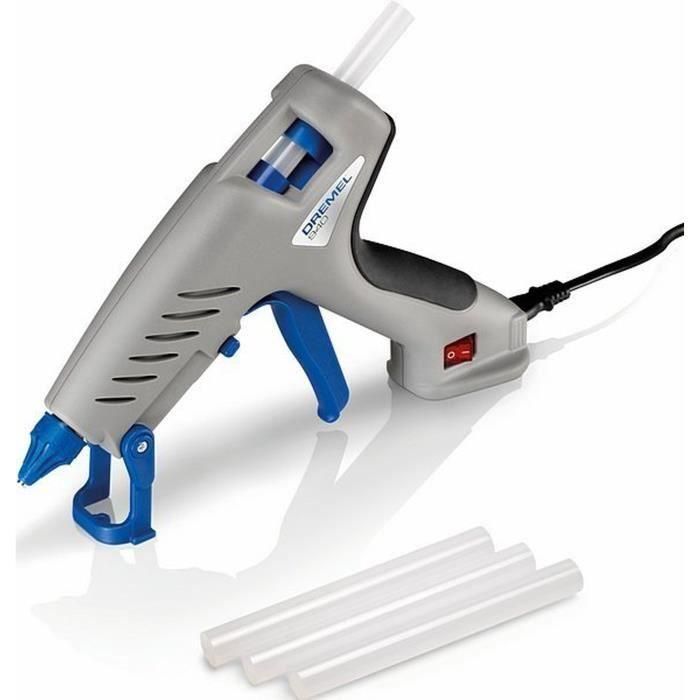 Dremel 940 Pistola de pegamento de alta temperatura 195°C con punta antigoteo intercambiable, cable extraíble y diseño ergonómico 1 Dremel 940 Pistola de pegamento de alta temperatura 195°C con punta antigoteo intercambiable, cable extraíble y diseño ergonómico 1