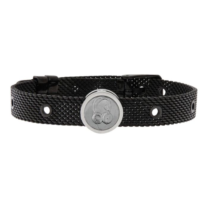 Pulsera Unisex Deejay Talent Jewels TJA-4-05-03-2-235 Negro 0 Pulsera Unisex Deejay Talent Jewels TJA-4-05-03-2-235 Negro 0