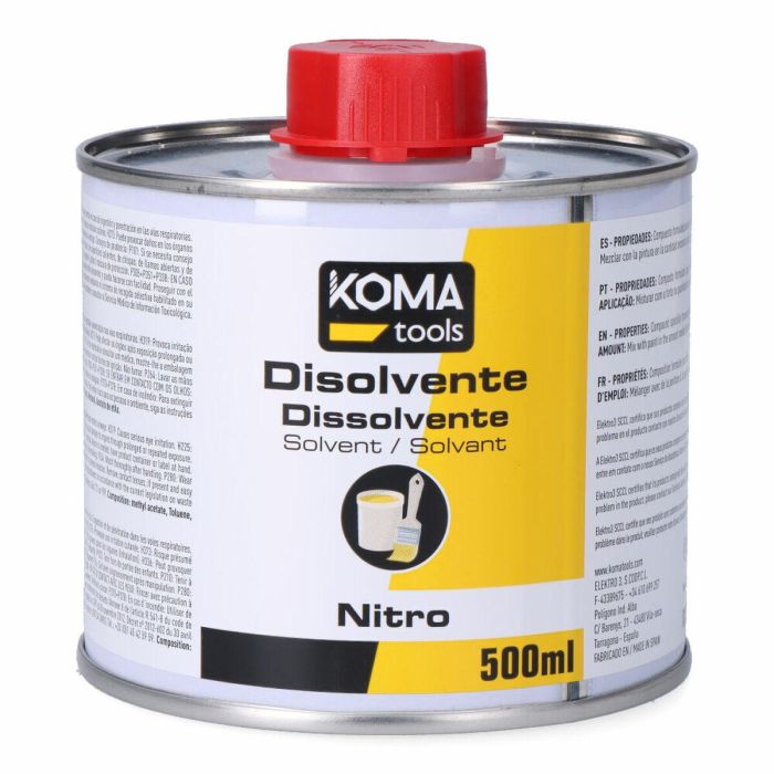 Disolvente 1/2 litro koma tools