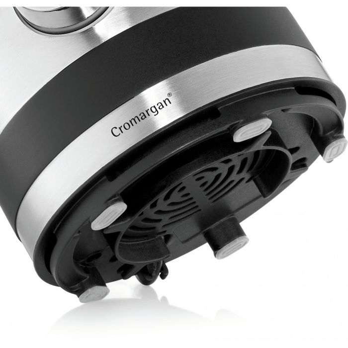 WMF 0416490011 Batidora de Vaso KITCHENminis Coup 400W 0,8L con Función de Impulso, Negro/Acero Inoxidable 6