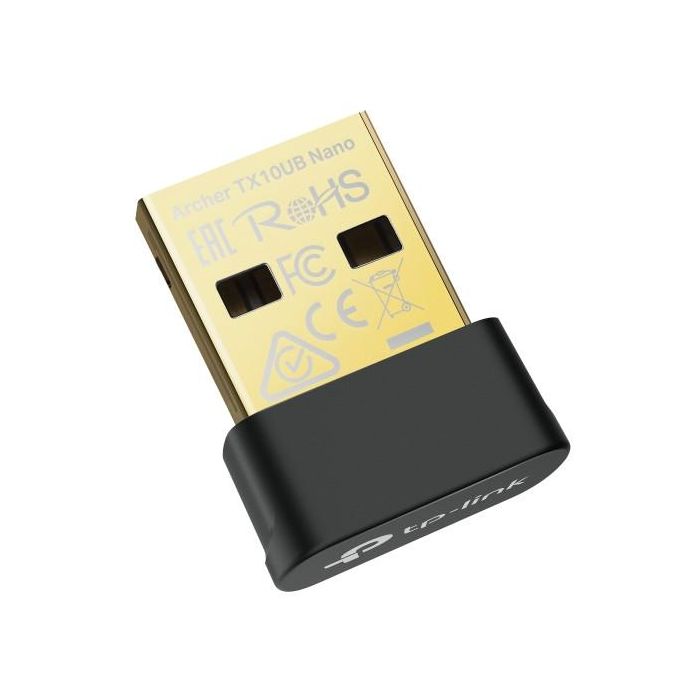 TP-Link Archer TX10UB Nano Adaptador WiFi USB Bluetooth 5.3 Doble Banda 600 Mbit/s Negro 2