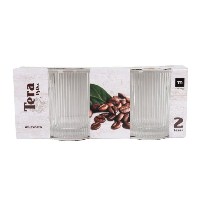 Set 2 Mugs 150Ml "Tera" (24 Cajas) 1