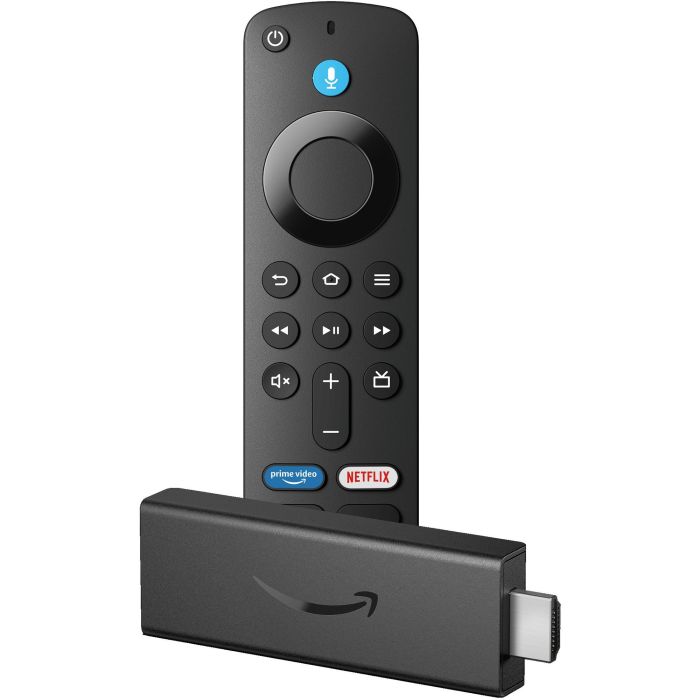 Amazon Fire TV Stick HD: Dispositivo Streaming con Mando por Voz Alexa, TV en Vivo y Gratis, Control Smart Home. 1 Amazon Fire TV Stick HD: Dispositivo Streaming con Mando por Voz Alexa, TV en Vivo y Gratis, Control Smart Home. 1