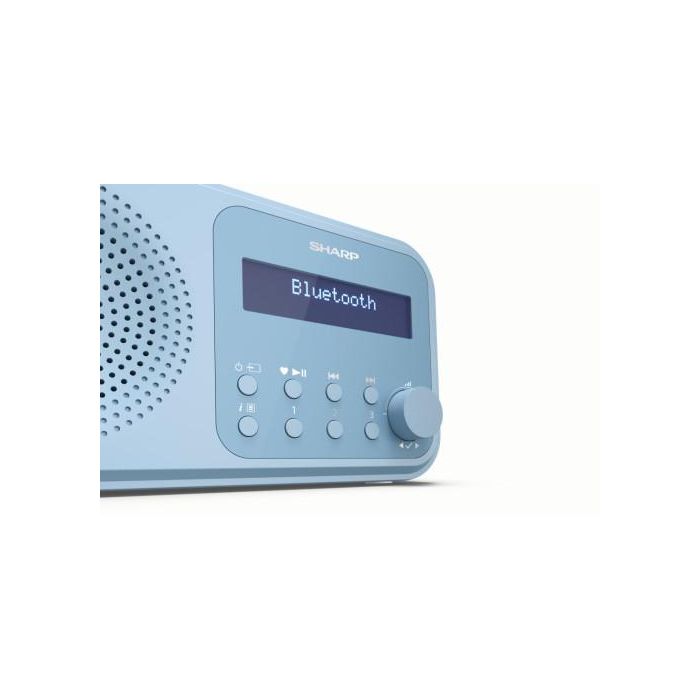 Sharp DR-P420(BL) Radio Portátil Digital Azul con DAB, DAB+, FM y Bluetooth 5.0 4 Sharp DR-P420(BL) Radio Portátil Digital Azul con DAB, DAB+, FM y Bluetooth 5.0 4