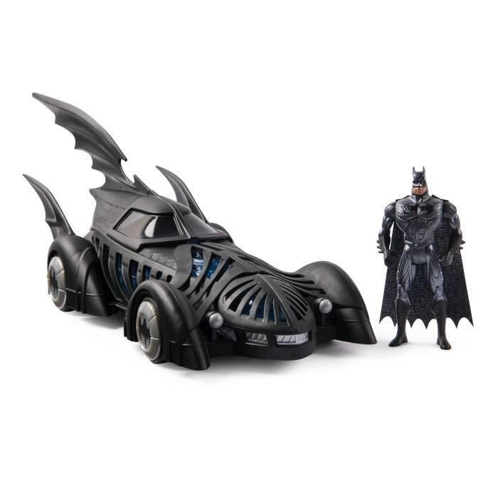 PACK MAESTRO SPIN BATIMÓVIL + FIGURA BATMAN FOREVER Colección Retro DC 1 PACK MAESTRO SPIN BATIMÓVIL + FIGURA BATMAN FOREVER Colección Retro DC 1