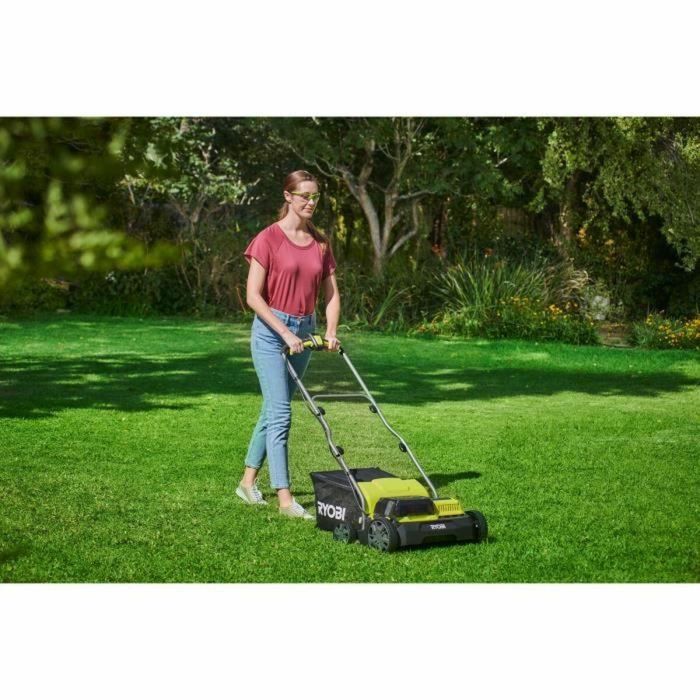 Escarificador/aireador - RYOBI - Brushless - Ø 35 cm - 2 en 1 - Contenedor flexible de 55 L - 2 baterías de 36V (18V ONE+) 4 Ah + 1 cargador 3