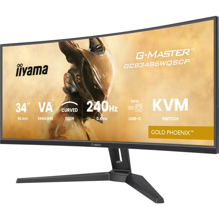 iiyama GCB3486WQSCP Monitor G-Master Gold Phoenix 34"/86.4cm Curvo 21:9 TFT 19 iiyama GCB3486WQSCP Monitor G-Master Gold Phoenix 34"/86.4cm Curvo 21:9 TFT 19
