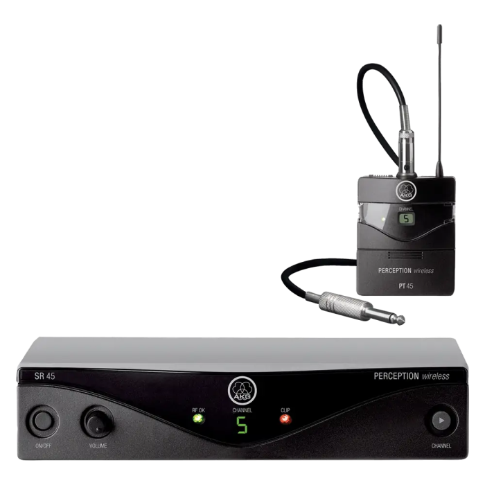 AKG Sistema Inalámbrico UHF Instrument Band D con Petaca y Receptor 1