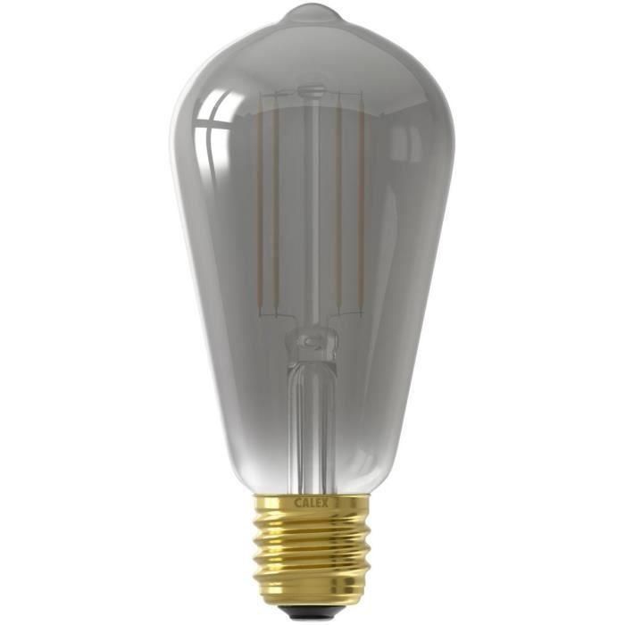 Bombilla LED E27 - CALEX - SMART ST64 - Filamento recto - 7 W - 400 lm - 1800 K - Regulable - Ahumada 2