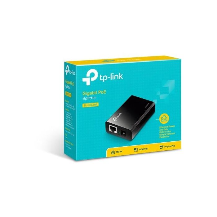 TP-Link Omada POE10R Divisor de Red PoE, Conexión Ethernet RJ-45 y Salida DC, Plug & Play, Negro 4 TP-Link Omada POE10R Divisor de Red PoE, Conexión Ethernet RJ-45 y Salida DC, Plug & Play, Negro 4