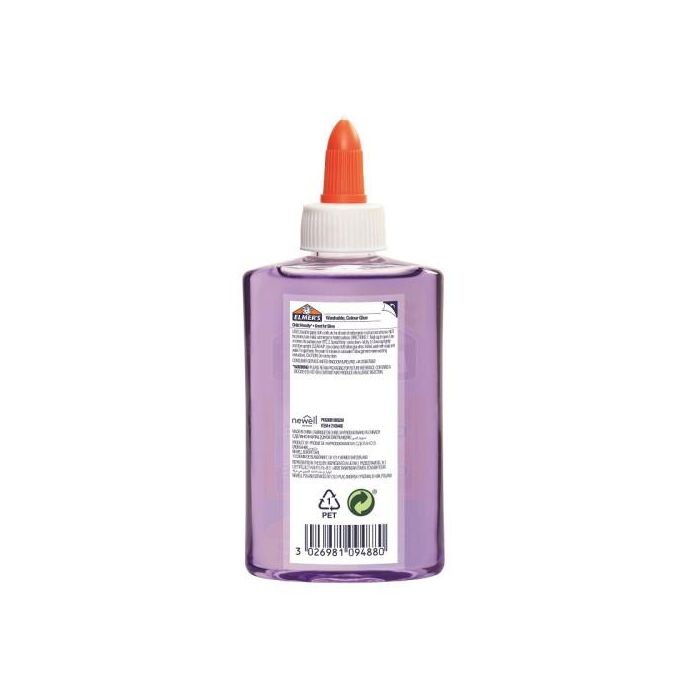Elmer's Bote de Pegamento Morado Translúcido 147ml Ref. 2109488 1 Elmer's Bote de Pegamento Morado Translúcido 147ml Ref. 2109488 1