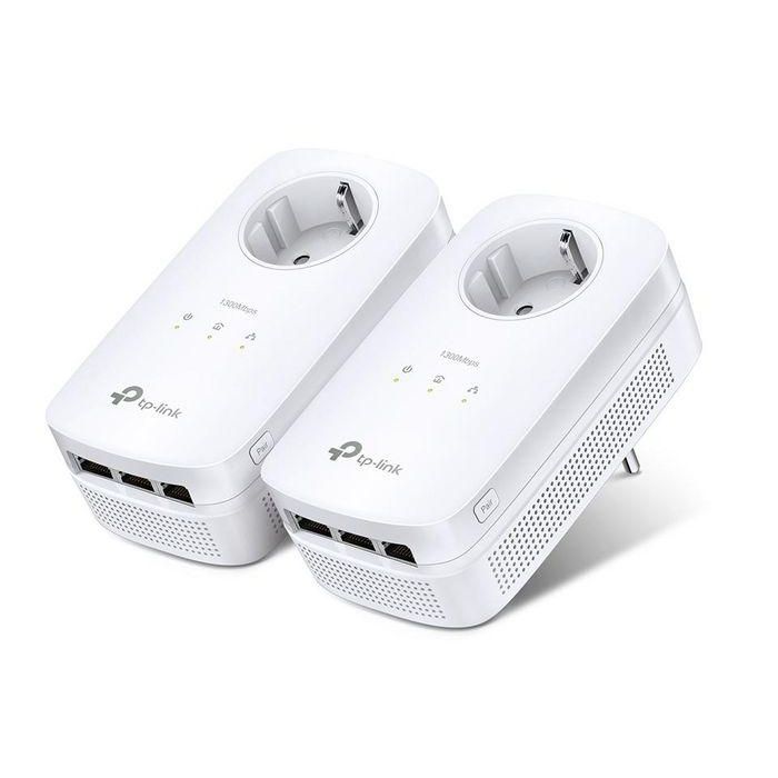 TP-Link Adaptador Powerline PA8030P KIT AV1300 Gigabit con Enchufe Integrado, Kit (2 Unidades) 0 TP-Link Adaptador Powerline PA8030P KIT AV1300 Gigabit con Enchufe Integrado, Kit (2 Unidades) 0