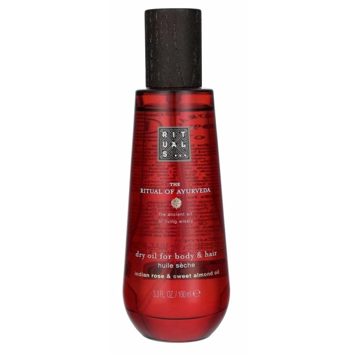 Rituals The Ritual of Ayurveda - Aceite Seco Corporal y Cabello con Rosa de la India y Almendra Dulce 100 ml