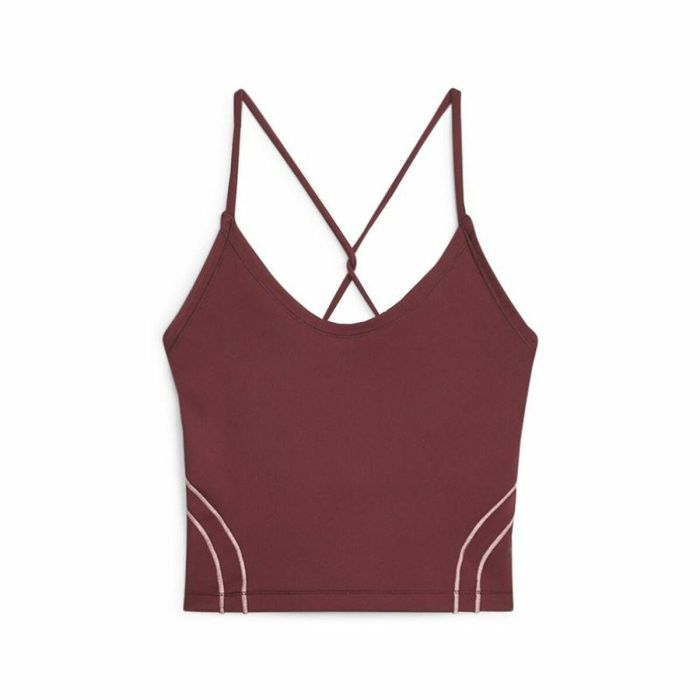 Camiseta de Tirantes Mujer Puma Studio Ultrabare Cro Marrón