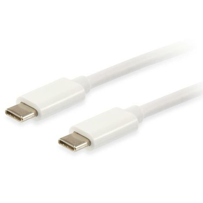 Cable USB-C a USB-C Equip 128352 Blanco 2 m Cable USB-C a USB-C Equip 128352 Blanco 2 m