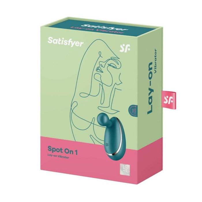 Satisfyer Spot on 1 lay-on vibrador verde Satisfyer Spot on 1 lay-on vibrador verde