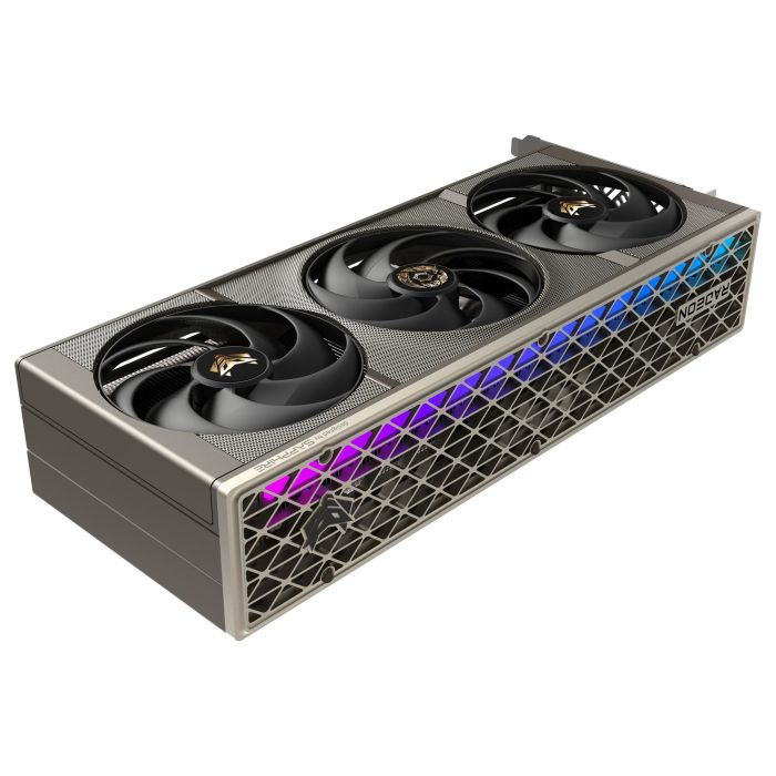 Sapphire Nitro+ AMD Radeon RX 9070 XT Crimson Desert Edition 16GB GDDR6 256-bit PCIe 5.0, 3 Ventiladores Tri-X, OC, RGB, FH/FL (330.8mm) 2 Sapphire Nitro+ AMD Radeon RX 9070 XT Crimson Desert Edition 16GB GDDR6 256-bit PCIe 5.0, 3 Ventiladores Tri-X, OC, RGB, FH/FL (330.8mm) 2
