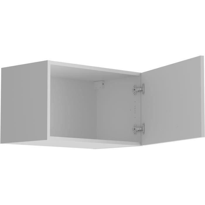 Muebles cortos altos de Oslo 1 puerta - blanca - l 60 x D 36 x h 35 cm 1 Muebles cortos altos de Oslo 1 puerta - blanca - l 60 x D 36 x h 35 cm 1